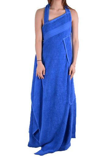 AFTER HOMEWORK PLAYA DRESS IN TOWEL BLUE