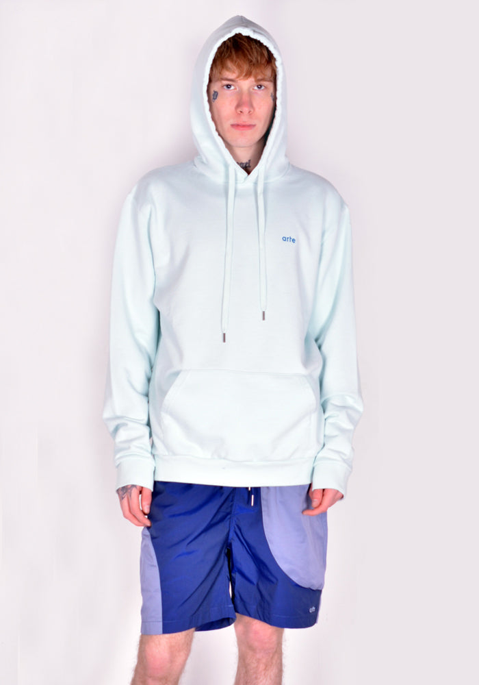 ARTE SS22-081H HULTON BACK A SWEAT HOODIE SKYLIGHT BLUE