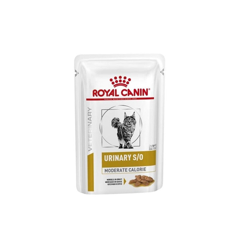 Royal Canin Vet Feline Urinary S/O Moderado Comida Húmeda 12 pouches de 85g