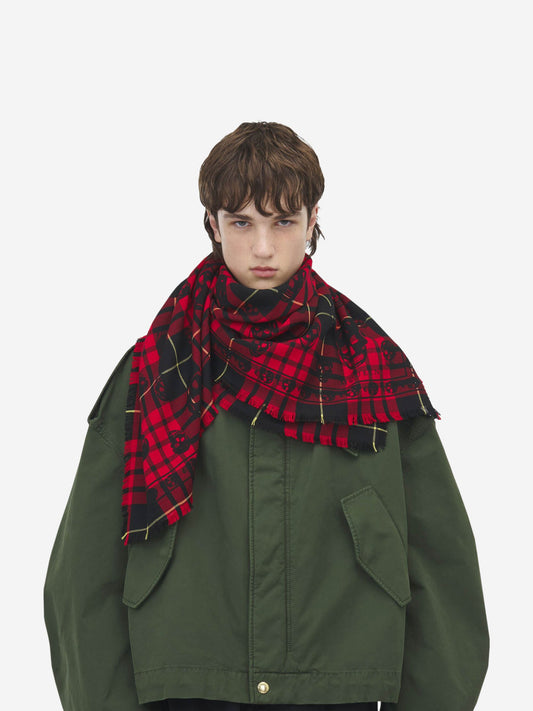 Bufanda Calavera Lana