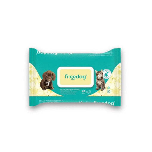 Freedog Toallitas Húmedas Manzanilla 40 uds