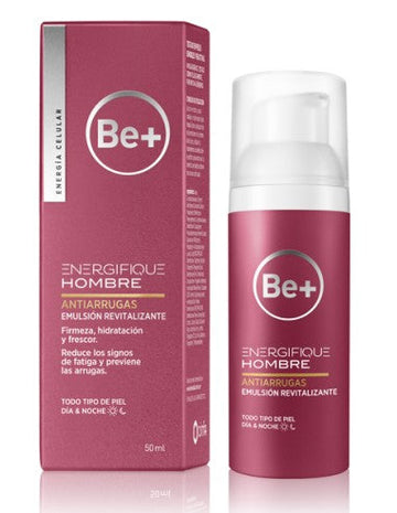 Be+ Energifique Hombre Emulsión Revitalizante Antiarrugas 50ml