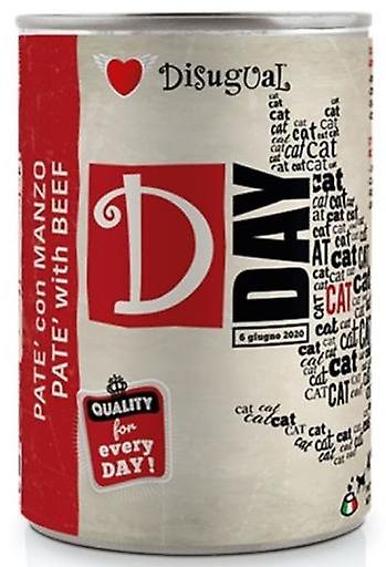 Disugual D-Day Cat Beef Wet Food Can 400g