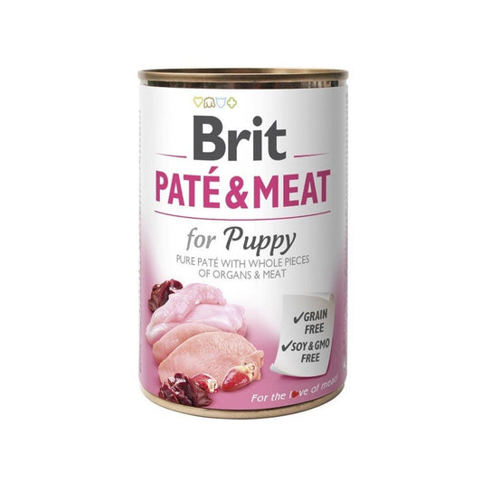 Brit Pate &amp; Meat Puppy Wet Food 400g