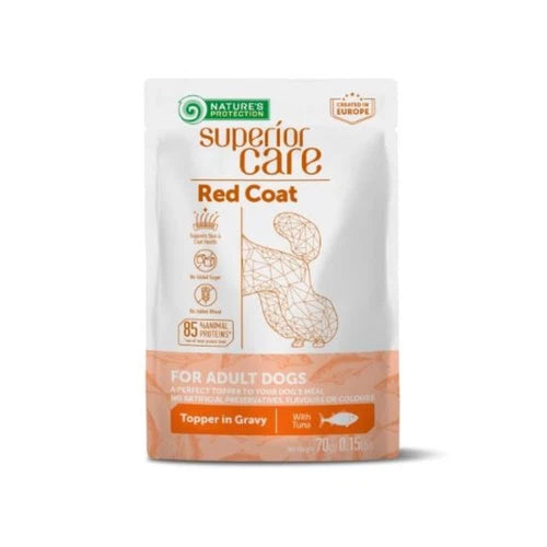 Natures Protection Superior Care Red Coat Wet Food for Adult Dogs 70g