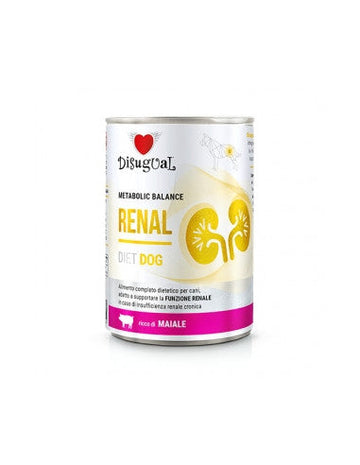 Disugual Diet Dog Renal Cerdo Comida Húmeda 400g