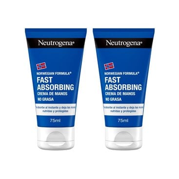 Johnson And Johnson Neutrogena Crema de Manos Rápida Absorción Dúo 150ml