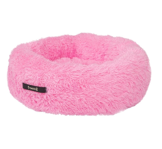 Freedog Donut Antiestrés Cama Rosa 80cm