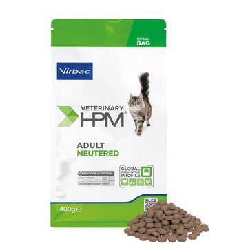Virbac HPM Cat Adult Neutered Dry Cat Food 400g