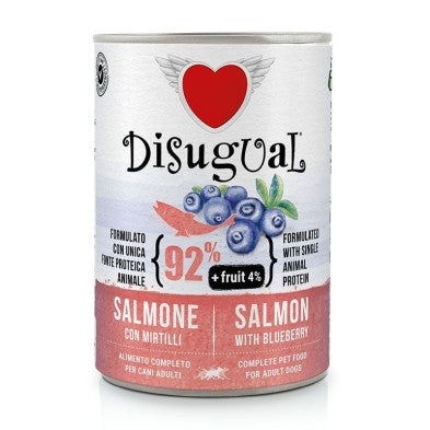 Disugual Fruit Dog Salmon with Blueberries 400g Can