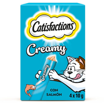 Whiskas Catisfactions Creamy Salmón Snack para Gatos 440g