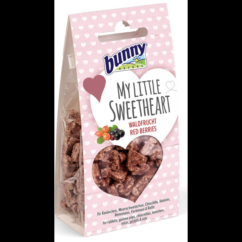 Bunny My Little Sweetheart Frutos Rojos Snack Corazón 8 ud