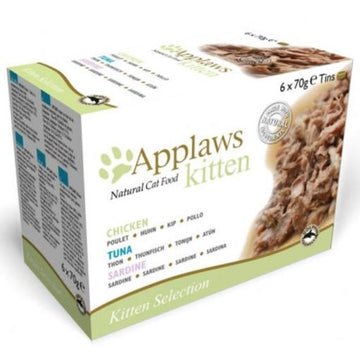 Applaws Kitten Multipack Comida para mascotas 6 x 70g