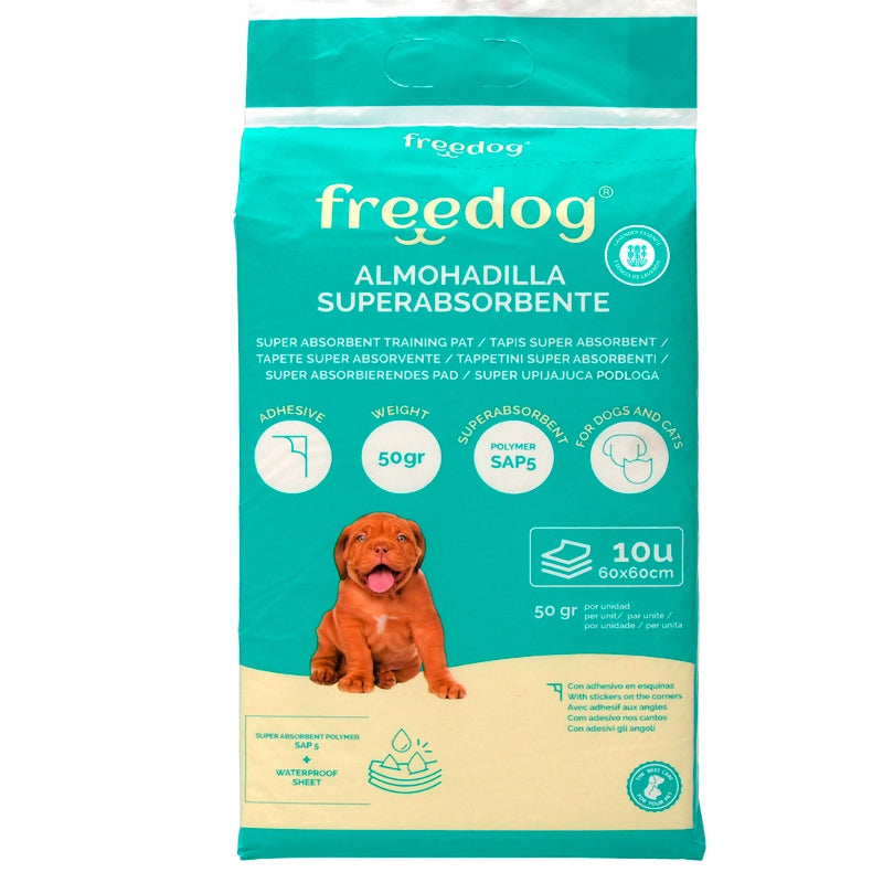 Freedog Empapadores Super Absorbentes 10 uds