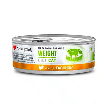 Disugual Diet Cat Weight Pavo Alimento Húmedo 400gr