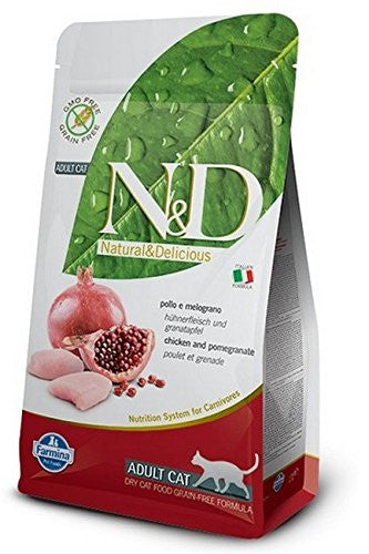 Farmina N&D Prime Pollo y Granada Comida seca para gatos 1.5kg