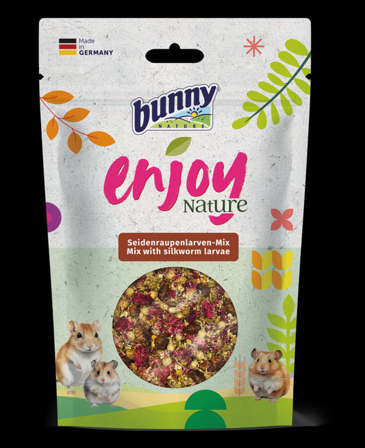 Bunny Enjoy Nature Mix Snacks, Complemento Alimenticio para Roedores 40g