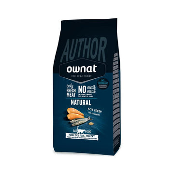 Ownat Author Fresh Fish and Poultry Adult Feed 1.5Kg