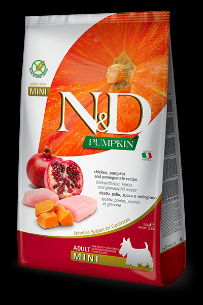 Farmina N&D Dog Pumpkin Mini Pollo Alimento Seco 7kg