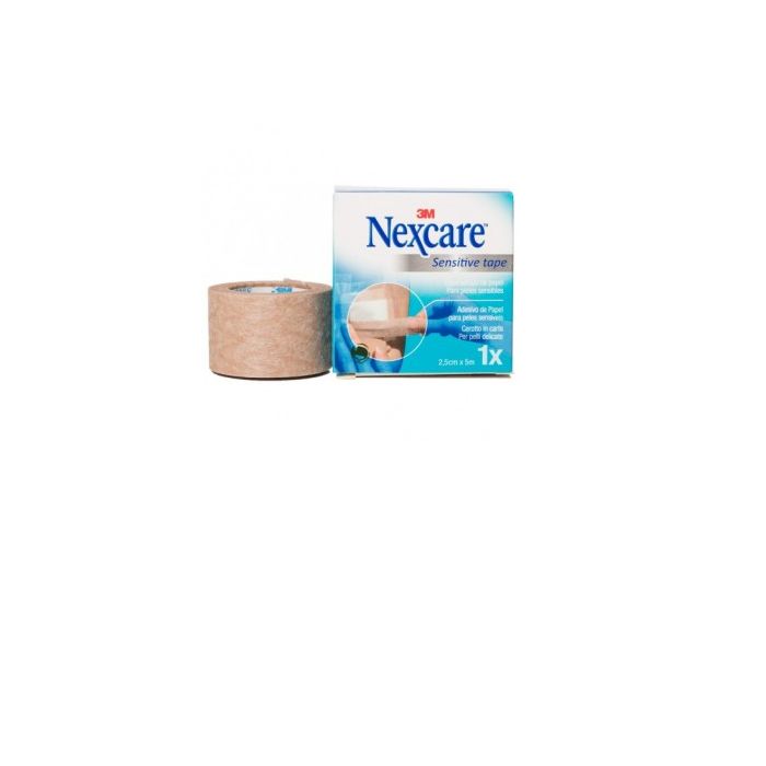 3M Nexcare Sensitive Tape Esparadrapo Hipoalergénico Beige 1 ud