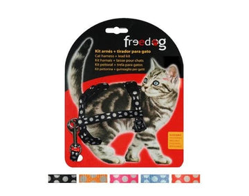 Freedog Kit Arnés + Correa Gato Negro 1 ud