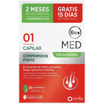 Be+ Med Capilar Uso Ocasional Forte Comprimidos 60 ud