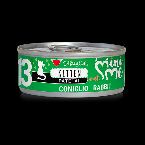 Disugual Mini-Me Kitten Rabbit Pâté 12x85gr