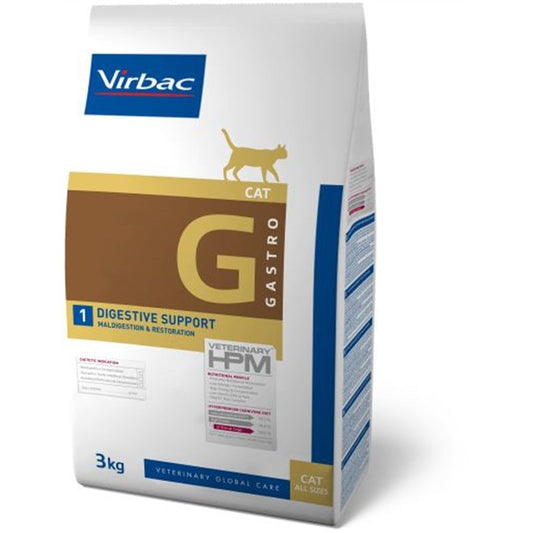 Virbac Pf Hpm Feline Digestive Support Alimento Seco 3Kg