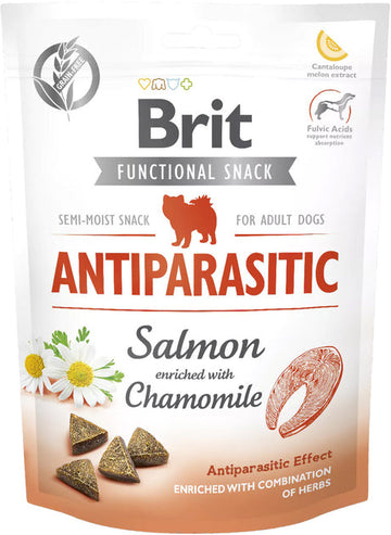 Brit Care Dog Antiparasitic Snack Salmón Galletas 150g