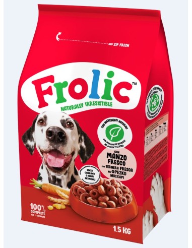 Frolic Adult Ox Semi-Moist Dog Food 1.5Kg