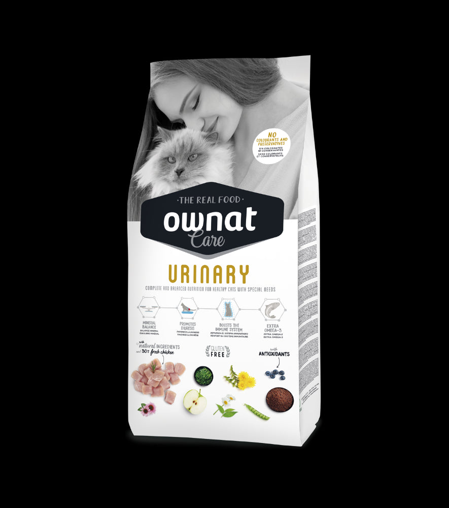 Ownat Care Urinary Adult Cat Food 3kg