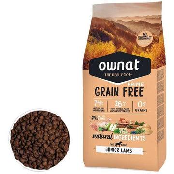 Ownat Grain Free Prime Canine Junior Lamb Feed 12kg