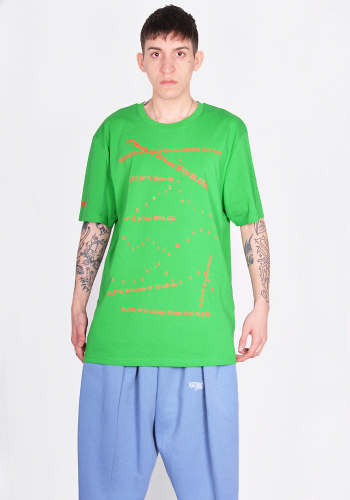 BLESS N° 77 5311 MULTICOLLECTION IV T-SHIRT FRESH GREEN