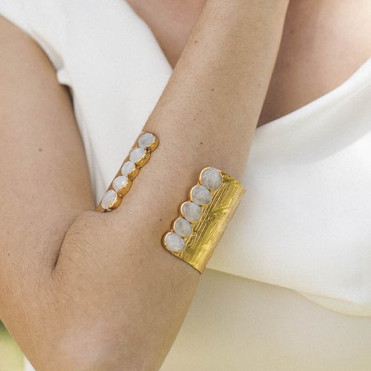 Brazalete Plankton Piedra Lunar