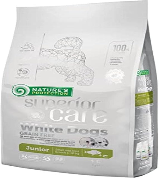 Natures Protection SC White Dog Puppy Grain Free Fish 1.5Kg