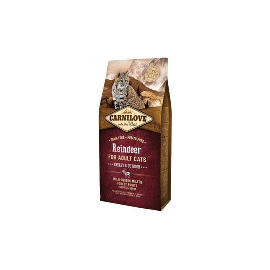 Carnilove Reno Energy Outdoor Alimento Seco para Gatos Adultos 6Kg