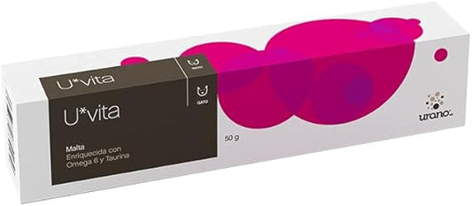 Urano Vet Uvita Malta Gel Oral para Gatos 50g