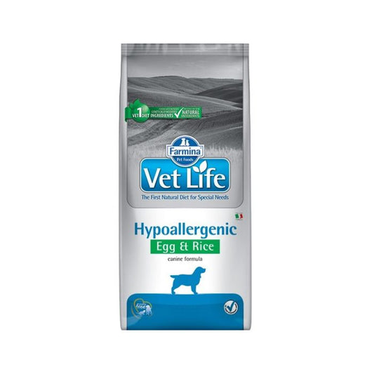 Farmina Vet Life Dog Hypoalergénico Huevo Pienso Seco 2Kg