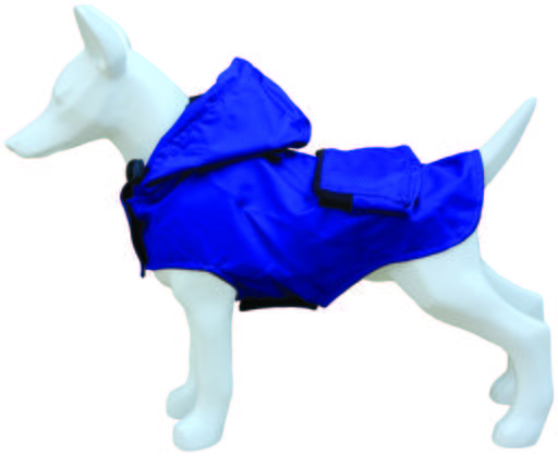 Freedog Pocket Chubasquero Azul 20cm