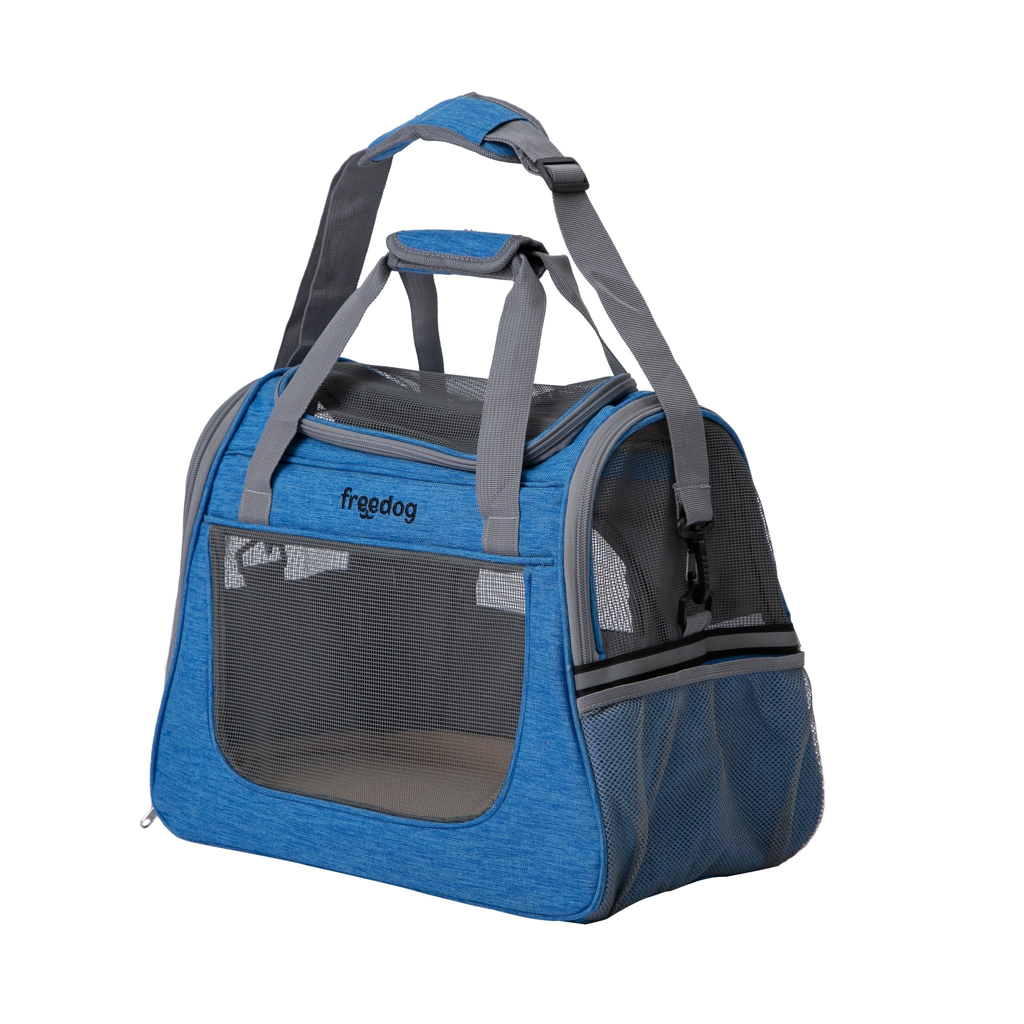 Freedog Transportín Lax Azul Pequeño 1000g