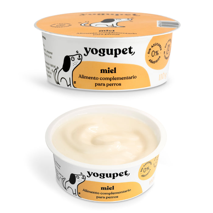 Yogupet Yogurt Clásico Perro Miel 4x110g