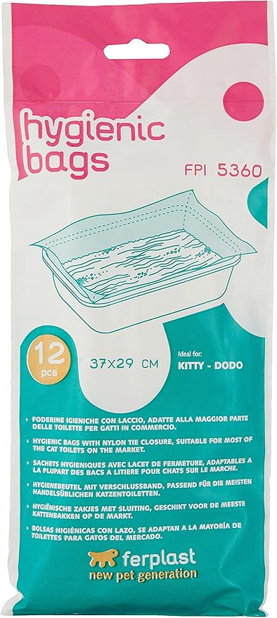 Ferplast FPI 5360 Bolsas Higiénicas Multicolor 12 ud