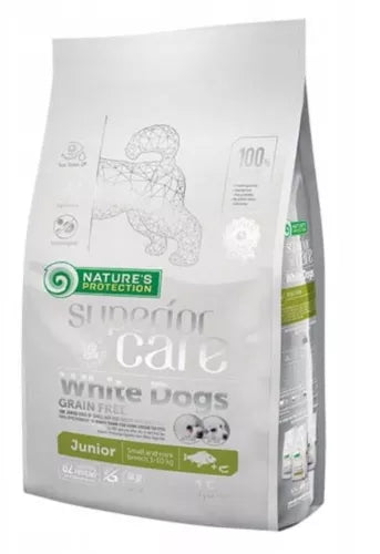 Natures Protection SC White Dog Puppy Grain Free Fish 1.5Kg