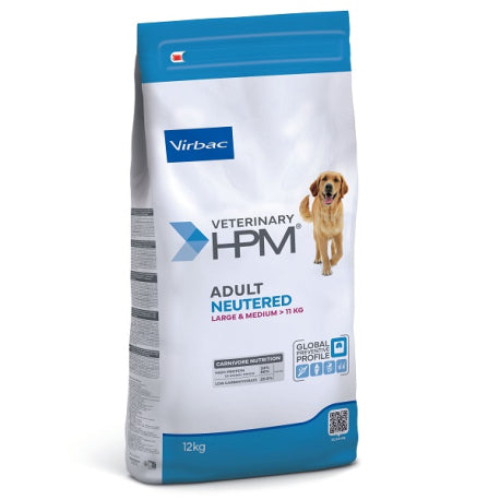 Virbac HPM Adult Neutered Perros Seco Grandes y Medianos 12Kg