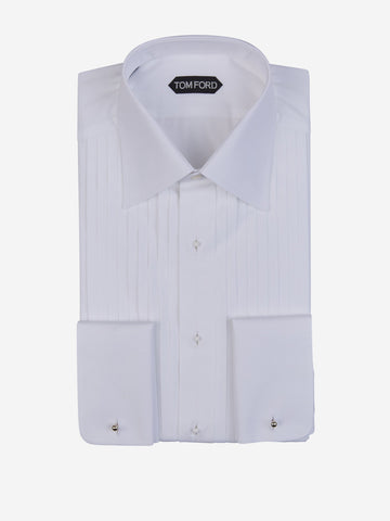 Camisa Drapeada Algodón