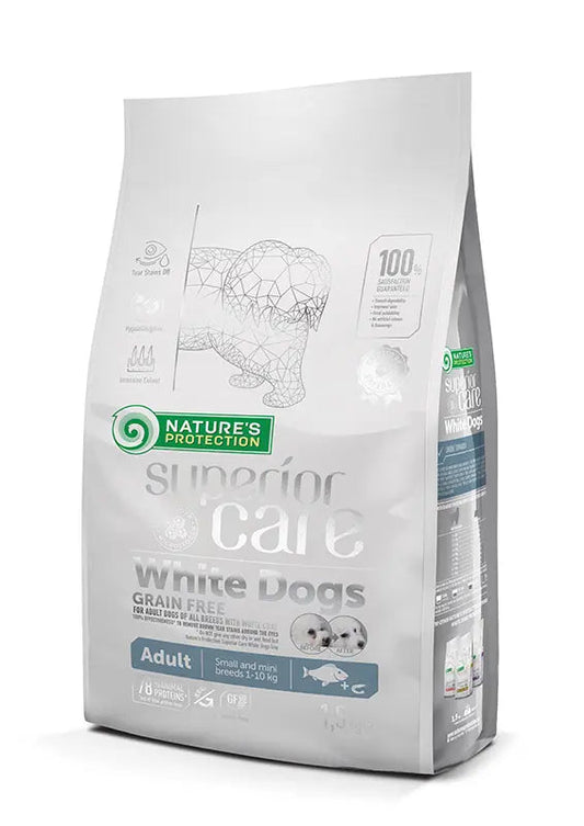 Natures Protection Sc White Dog Adult Pequeño Sin Granos Pescado 1,5Kg