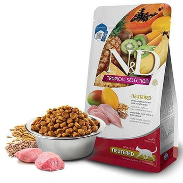 Farmina ND Cat Tropical Selection Neutered Pollo Croquetas 10kg