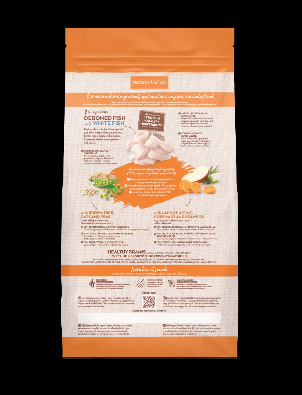 Nature's Variety Kitten Fish Food 300g