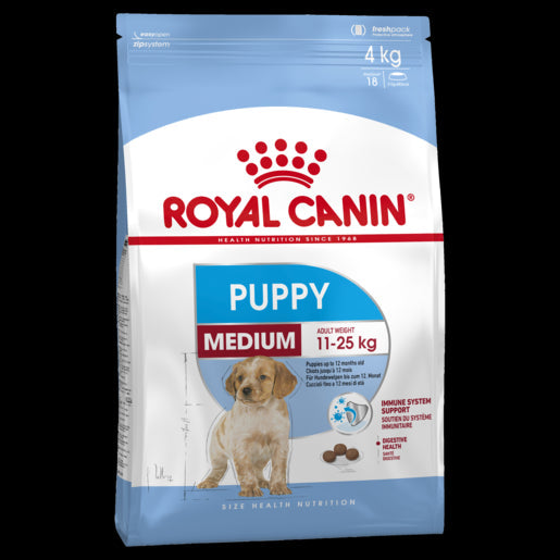 Royal Canin Junior Medium Dry Food for Puppies 4Kg