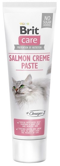Brit Care Cat Pasta Cream Salmon Complement 100g